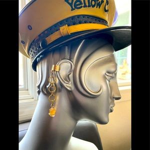 Imperial gold topaz Ear cuff